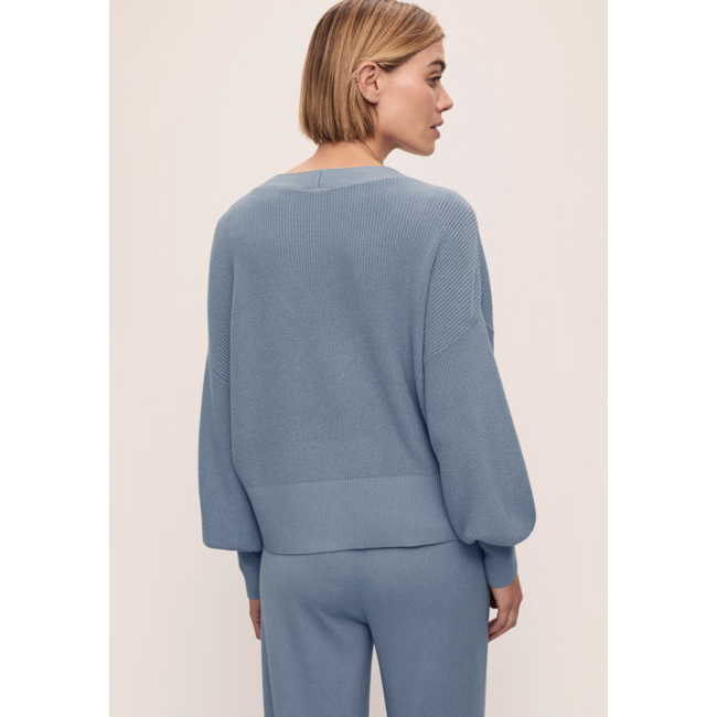 EBERJEY FINE GAUGE SWEATER CARDIGAN R4665C