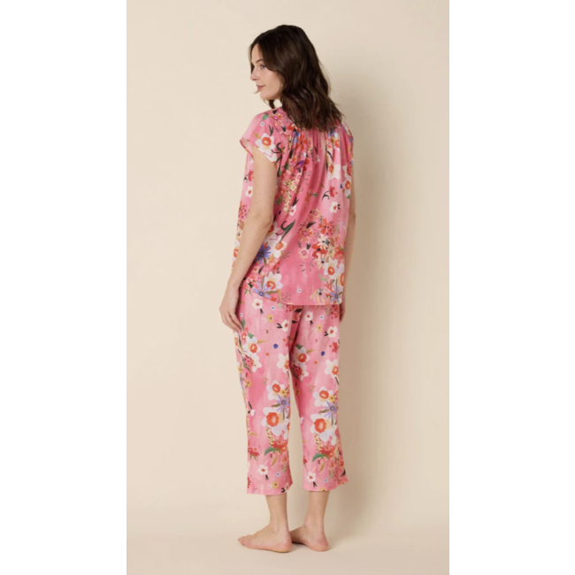 THE CAT'S PAJAMAS SPRING FLING VOILE CAPRI SET 225-974