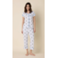 THE CAT'S PAJAMAS QUEEN BEE PIMA KNIT CAPRI 225-440