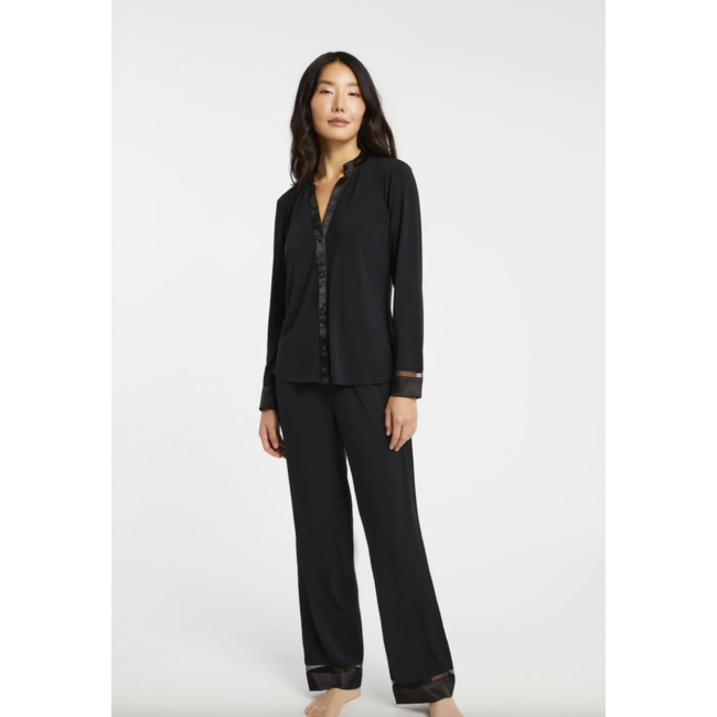 FLEUR'T TUXEDO LONG PJ SET 6140