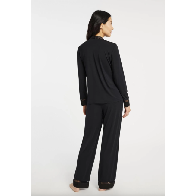 FLEUR'T TUXEDO LONG PJ SET 6140