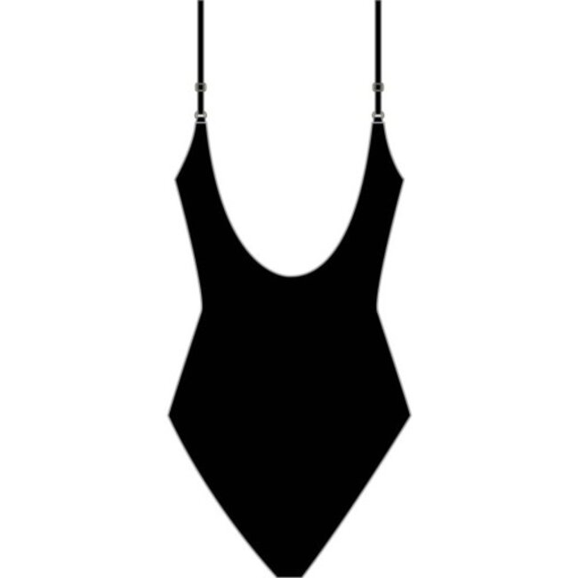 MANHATTAN BEACHWEAR ig ruffle plunge mio