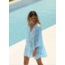 MELISSA ODABASH JOSIE  SHORT LACE KAFTAN