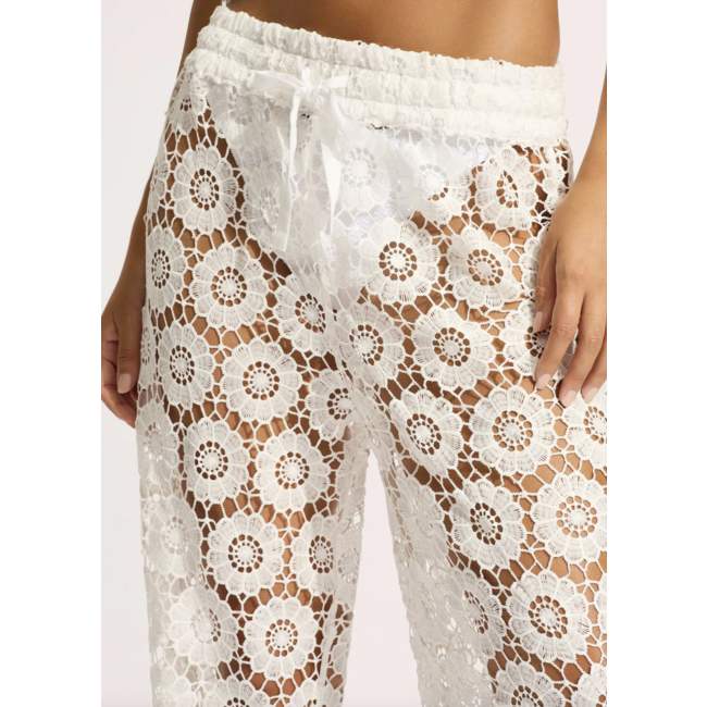 SEAFOLLY SECRET GARDEN SIDE SLIT PANT 55418-PA