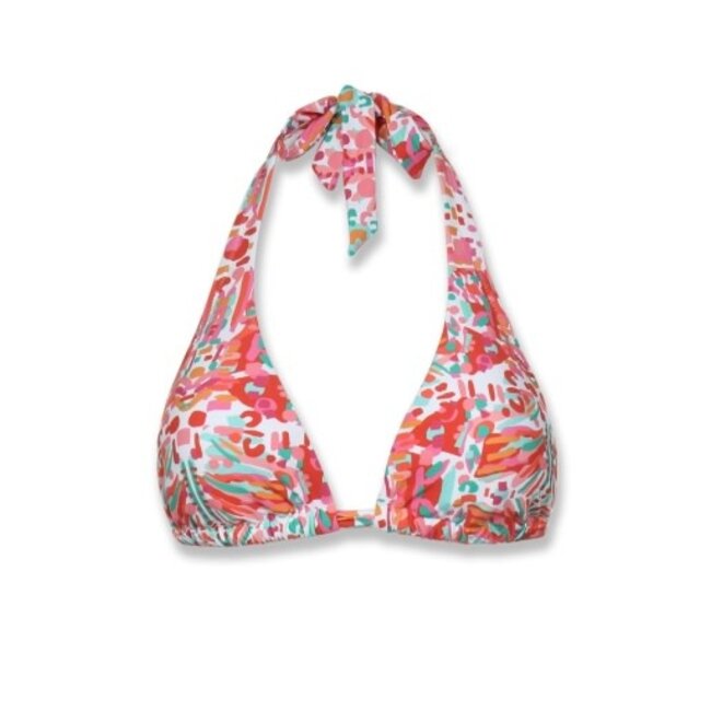 HELEN JON SOFT TIE HALTER BRA