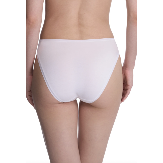 NATORI BLISS BARE COTTON HIGH CUT BRIEF 772346