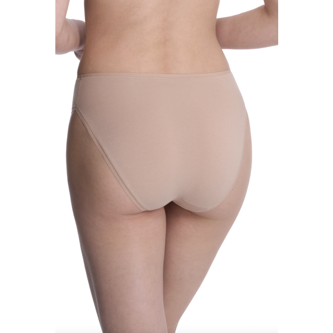 NATORI BLISS BARE COTTON HIGH CUT BRIEF 772346