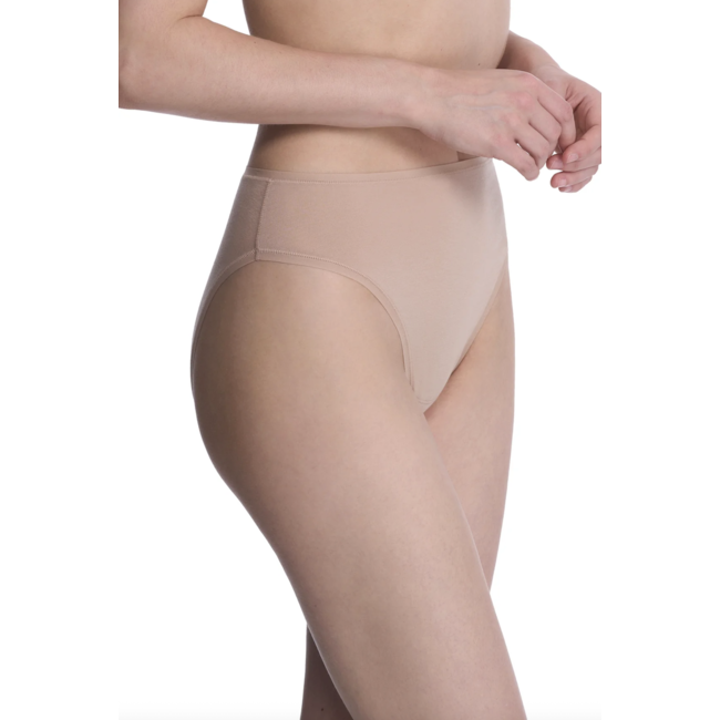 NATORI BLISS BARE COTTON HIGH CUT BRIEF 772346