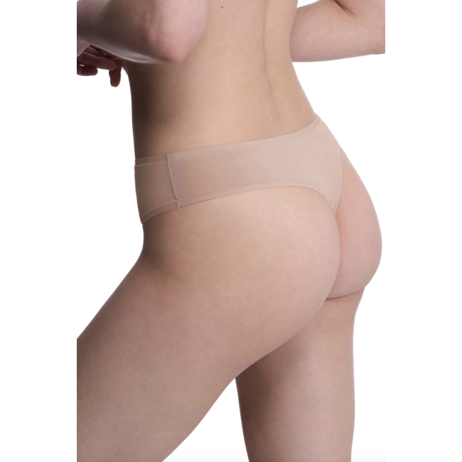 NATORI BLISS BARE COTTON THONG 771346