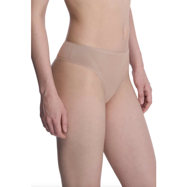 NATORI BLISS BARE COTTON THONG 771346