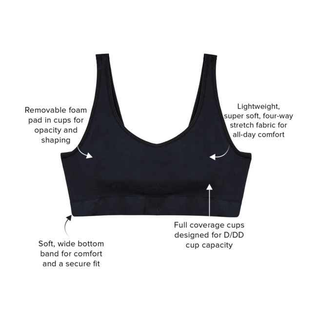 WACOAL FEELING FLEXIBLE BRALETTE 835332