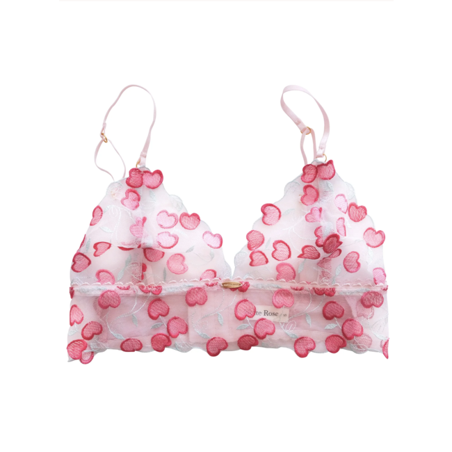 NETTE ROSE PRIMROSE MIDLINE BRALETTE