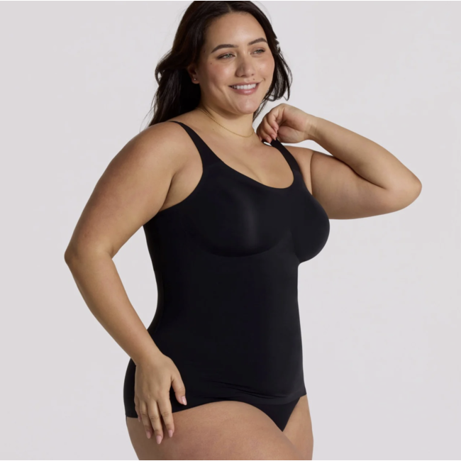 EVELYN&BOBBIE STRUCTURED SCOOP BRA TANK 1811