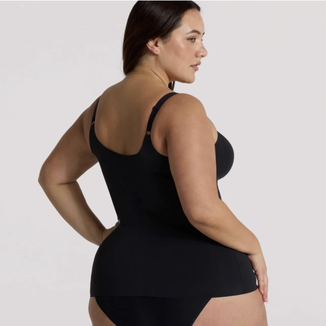 EVELYN&BOBBIE STRUCTURED SCOOP BRA TANK 1811