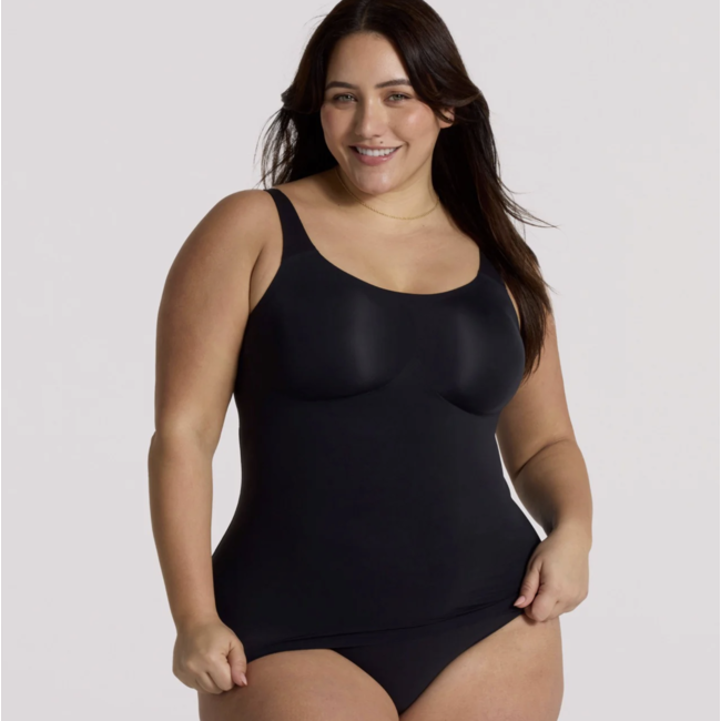 EVELYN&BOBBIE STRUCTURED SCOOP BRA TANK 1811