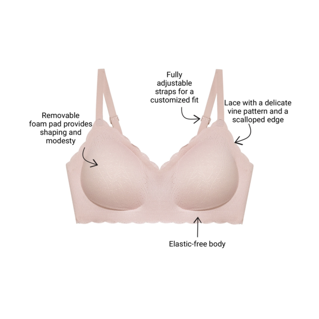 B TEMPTD B WOWED LACE WIREFREE 952587