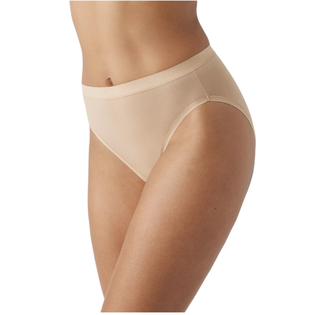 WACOAL UNDERSTATED COTTON HI CUT 879362