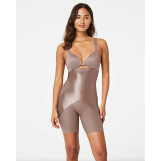 SPANX SPANXSHAPE SATIN X HW MID-THIGH SHORT