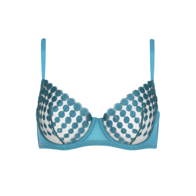 HUIT DECO DOTS UW BRA DEC-TRQ-C5