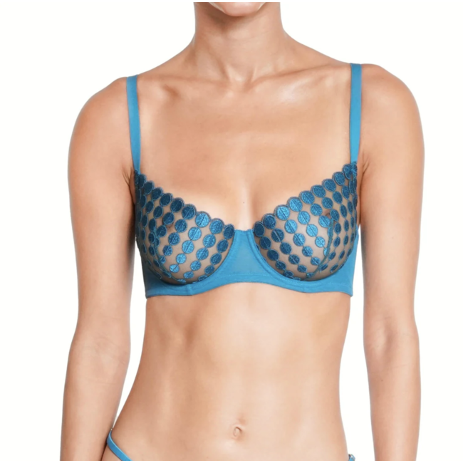 HUIT DECO DOTS UW BRA DEC-TRQ-C5