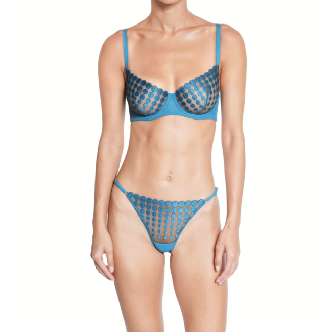 HUIT DECO DOTS UW BRA DEC-TRQ-C5