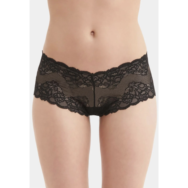 MONTELLE FLORAL LACE CHEEKY SHORT 9000