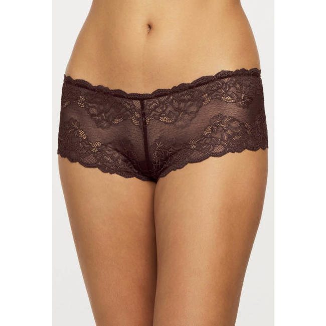 MONTELLE FLORAL LACE CHEEKY SHORT 9000