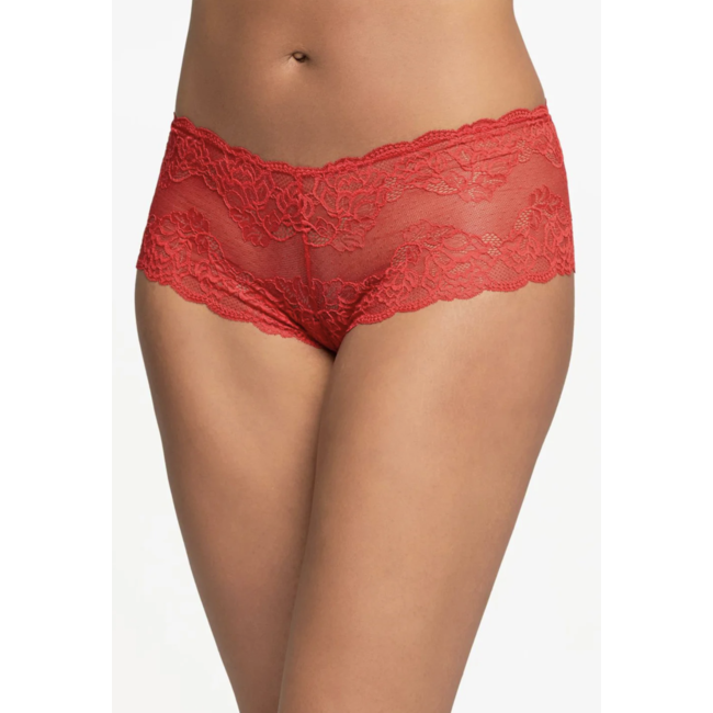 MONTELLE FLORAL LACE CHEEKY SHORT 9000