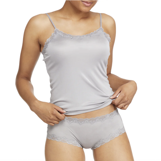 UWILLA WARRIOR SOFT SILK CAMI/BRIEF 9001HAY/3001TAY