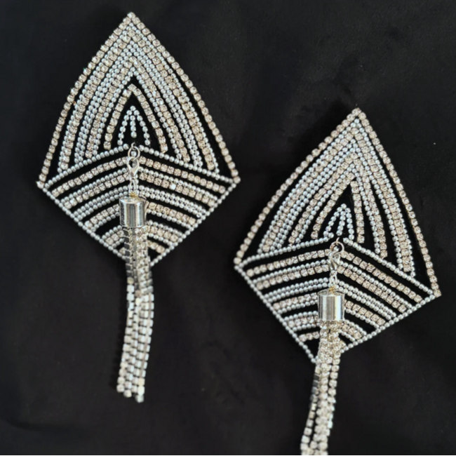 BE APEELING RHINESTONE RENDEZVOUS PASTIES