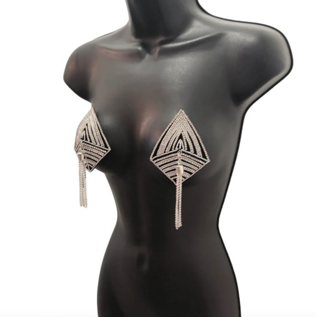 BE APEELING RHINESTONE RENDEZVOUS PASTIES