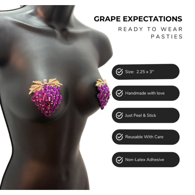 BE APEELING GRAPE EXPECTATIONS PASTIES