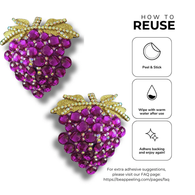 BE APEELING GRAPE EXPECTATIONS PASTIES