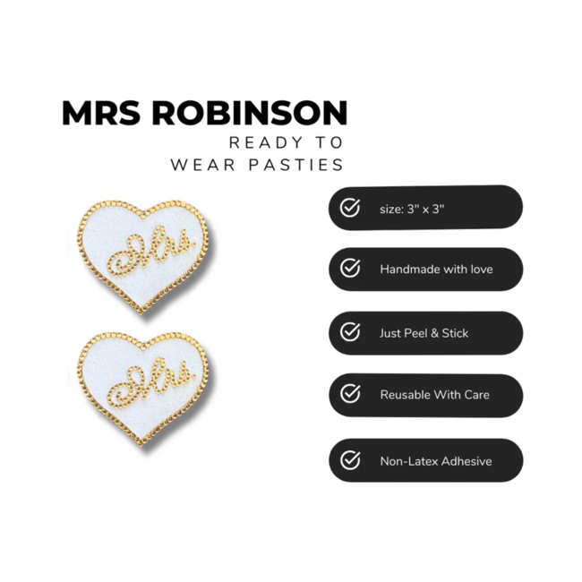 BE APEELING MRS ROBINSON  BRIDAL PASTIES