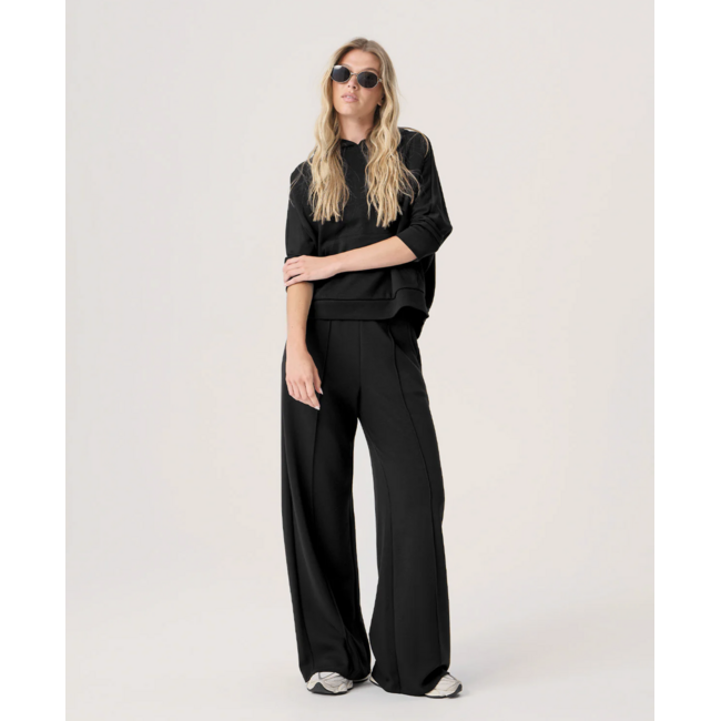 PILY Q TRAVEL HOODIE BLK-1413T