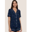 EBERJEY GISELE PRINTED SHORTIE PJ SET PJ1141S