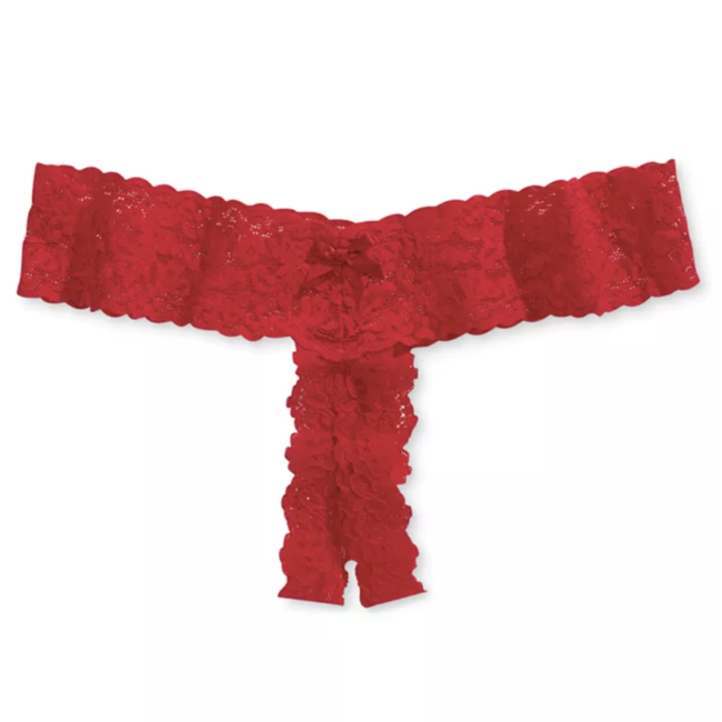 HANKY PANKY OPEN LOWRISE THONG 481001