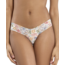 HANKY PANKY PRINTED SIGNATURE LACE LR THONG PR4911