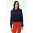 SPLITS59 BROOKS STRIPE FLEECE SWEATSHIRT D4210