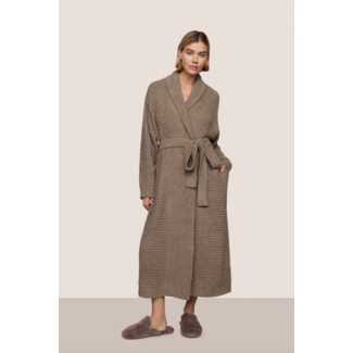EBERJEY RECYCLED BOUCLE WAFFLE ROBE