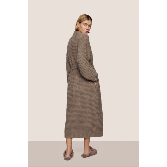 EBERJEY RECYCLED BOUCLE WAFFLE ROBE R2032WFL