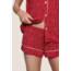 EBERJEY GISELE PRINTED SHORTIE PJ SET PJ1141S