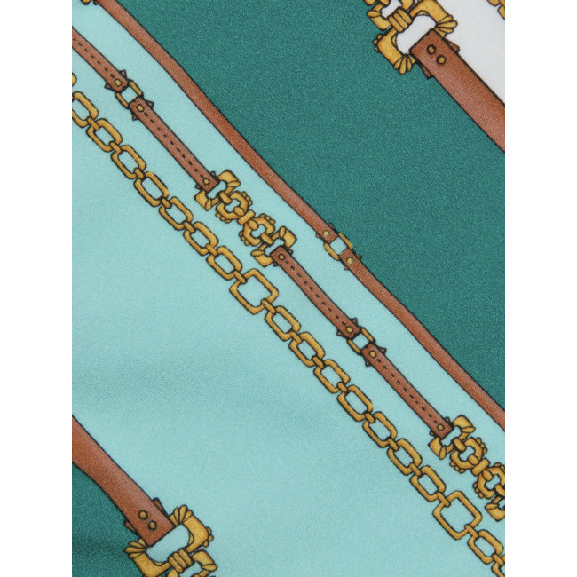 L'AGENCE NICOLE BELT STRIPE CLASSIC BOTTOM LG6WE93