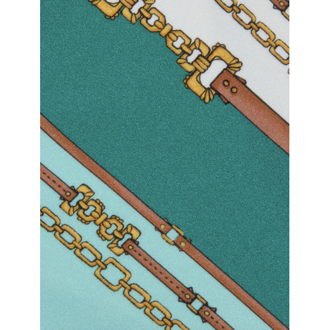 L'AGENCE LEXIE BELT STRIPE BRA TOP LG6WE83