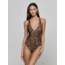 L'AGENCE LISA LEOPARD PLUNGE ONE PIECE LG6WD09