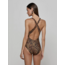 L'AGENCE LISA LEOPARD PLUNGE ONE PIECE LG6WD09
