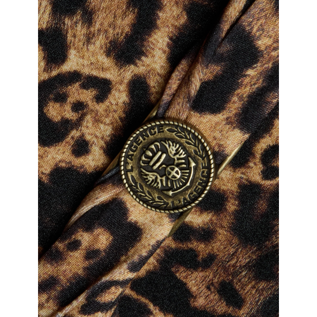 L'AGENCE LISA LEOPARD PLUNGE ONE PIECE LG6WD09