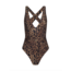 L'AGENCE LISA LEOPARD PLUNGE ONE PIECE LG6WD09