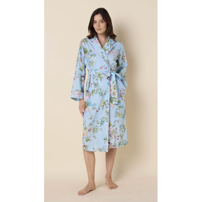 THE CAT'S PAJAMAS PERCH AND BLOOM LUXE PIMA SHAWL ROBE 600-795