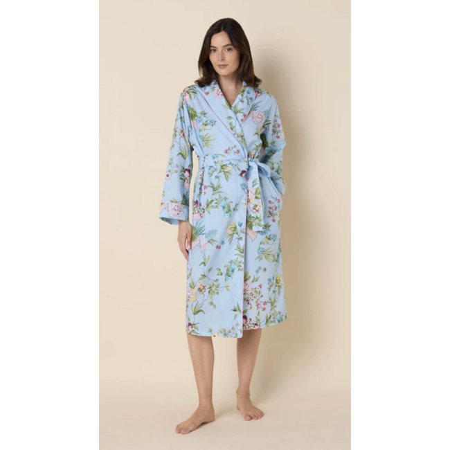 THE CAT'S PAJAMAS PERCH AND BLOOM LUXE PIMA SHAWL ROBE 600-795